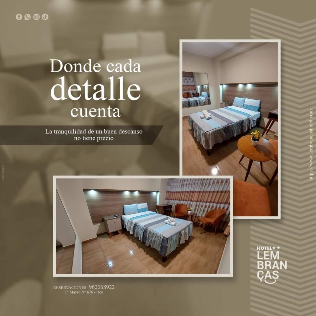 Lembrancas Hotel Huanuco Exterior photo